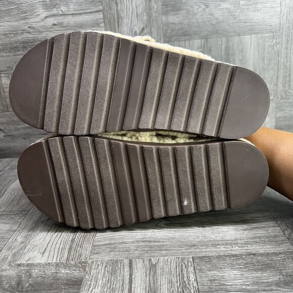 Blowfish Malibu Skylar Women's size 7 Fleeced Ivory Mules - Picture 7 of 8